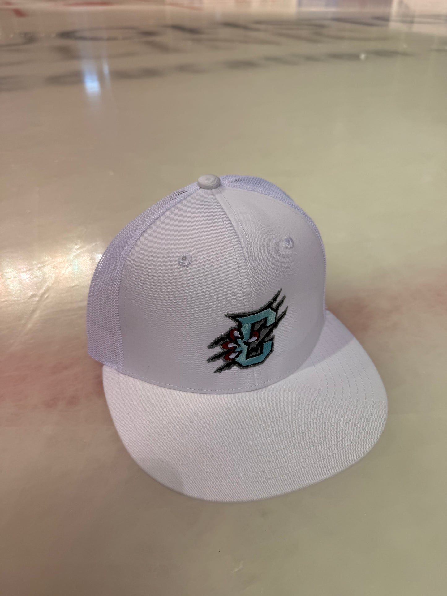 Primary Logo White Snapback Hat