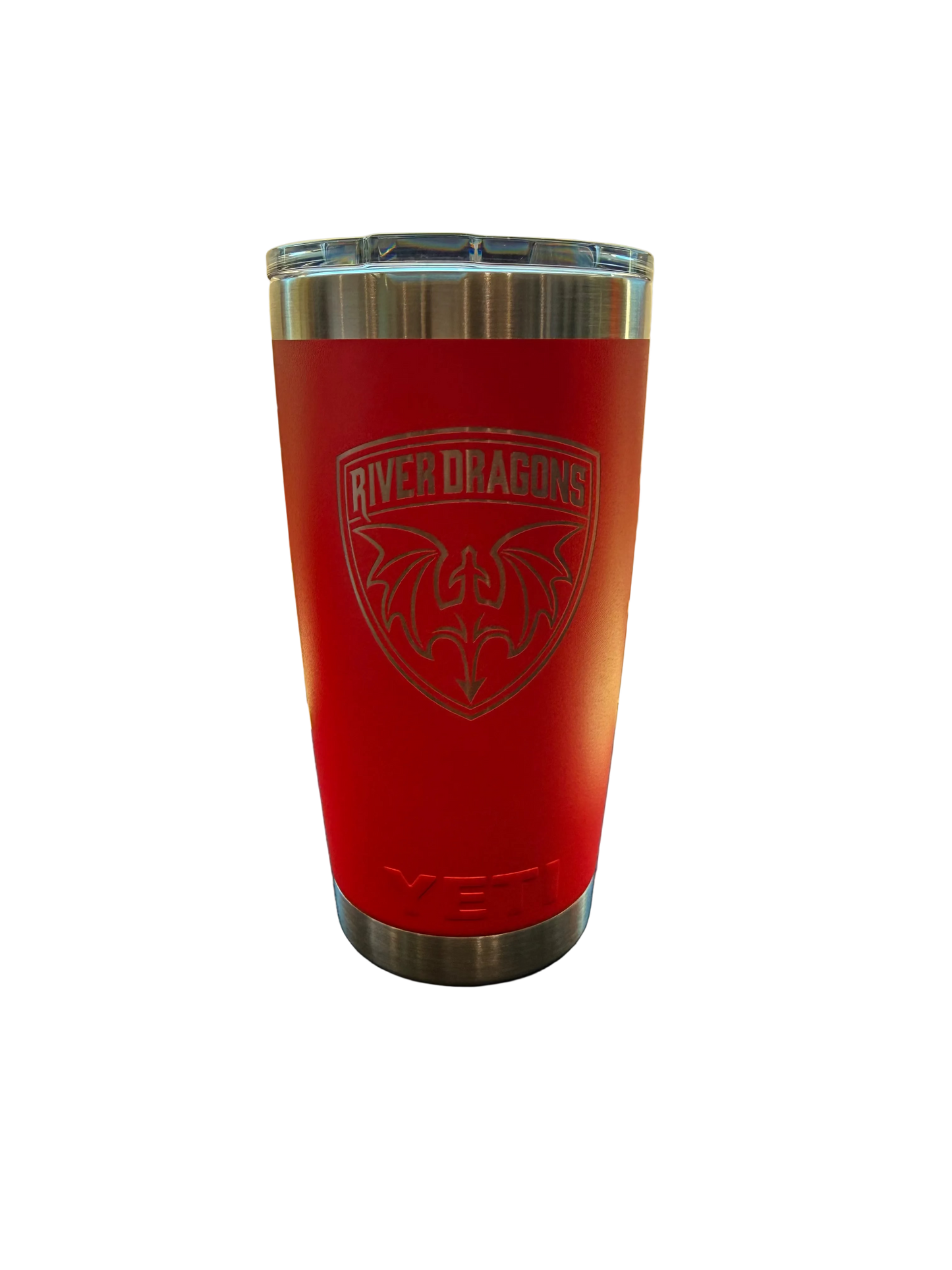 Red River dragons Shield/R.E.D Yeti Tumbler
