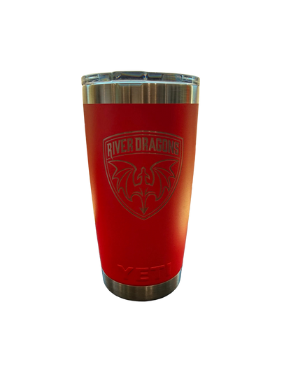 Red River dragons Shield/R.E.D Yeti Tumbler