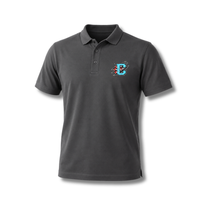 Primary Logo Grey Smoke Polo