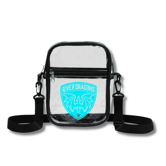 Clear Crossbody River Dragons Shield Tote