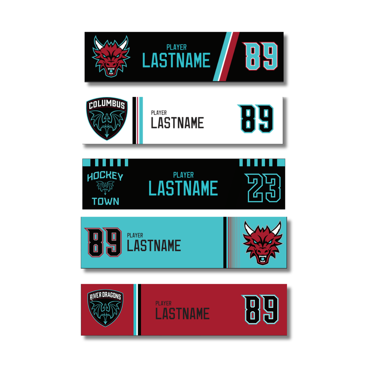 Custom Locker Room Nameplate