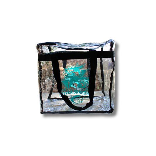 Clear Zipper Tote Bag