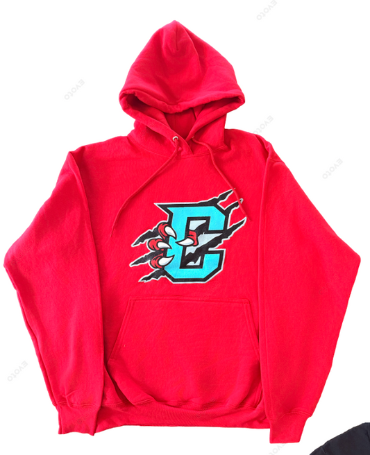 Primary Logo Red Hoodie