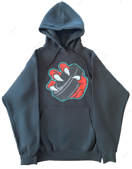 Claw w Puck Hoodie