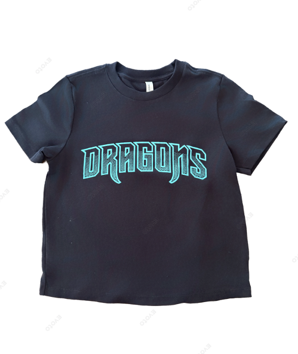 Womens Boxy Dragons Tee