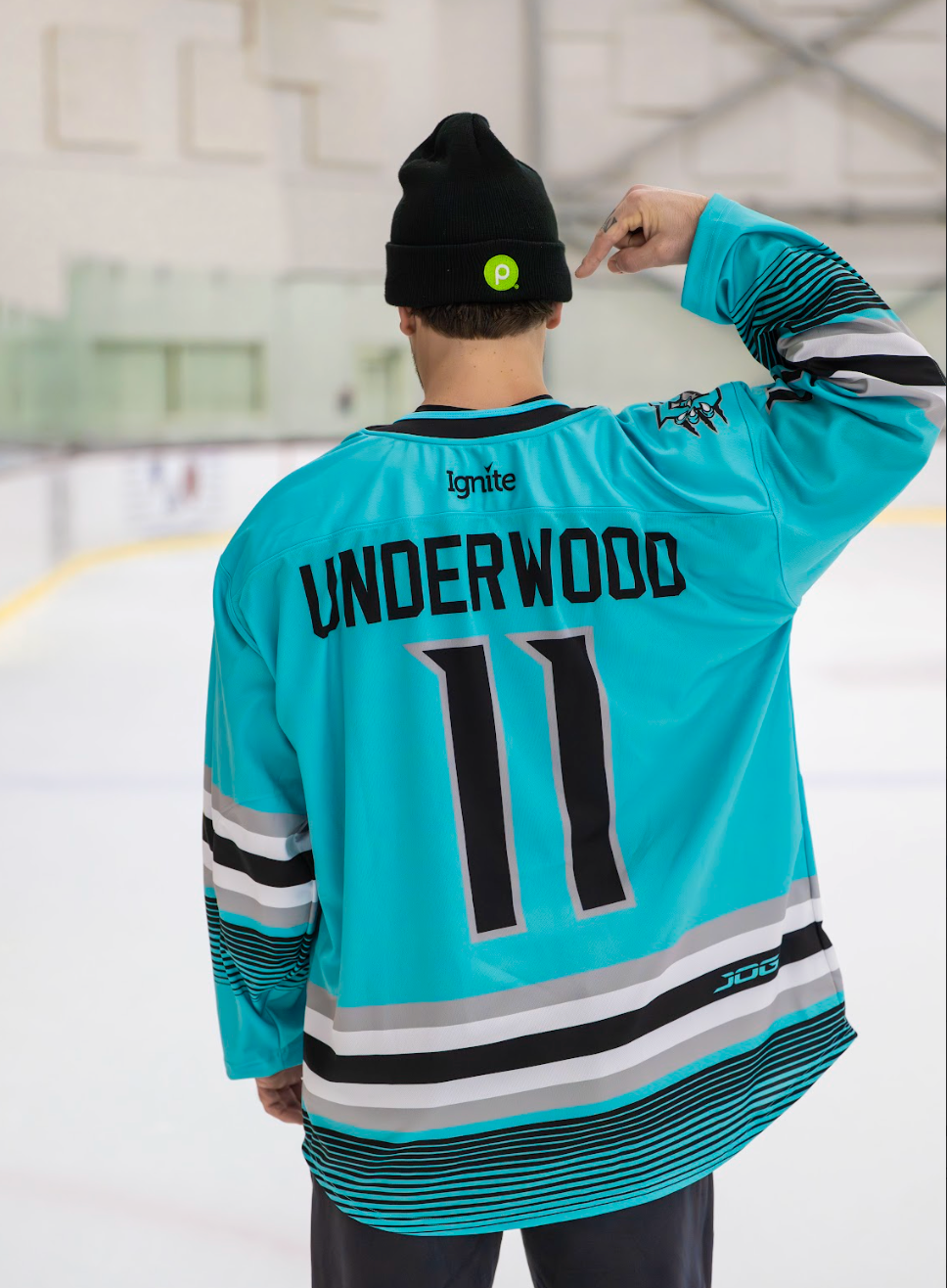 Replica 2025-26 Youth Teal Jersey - Underwood