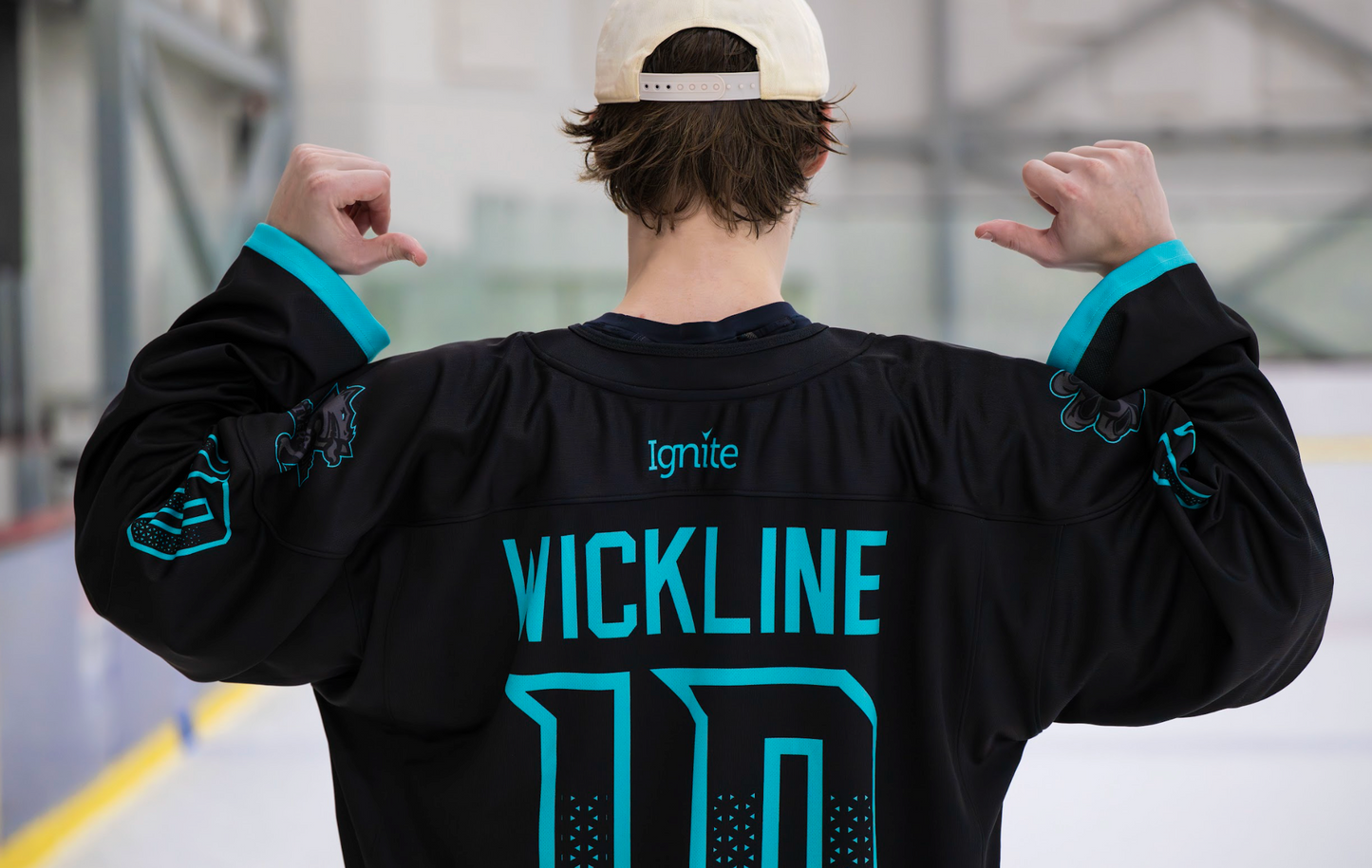 Replica 2025-26 Youth Black Jersey - Wickline