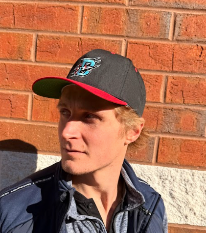 Primary Logo Red Black Hat