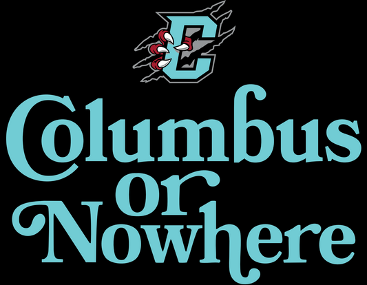 "Columbus or Nowhere" Black Heather Hoodie