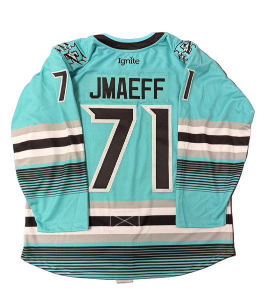 Authentic 2025-26 Teal Jersey - Jmaeff