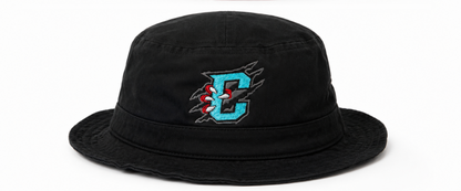 Black Primary Logo Bucket Hat