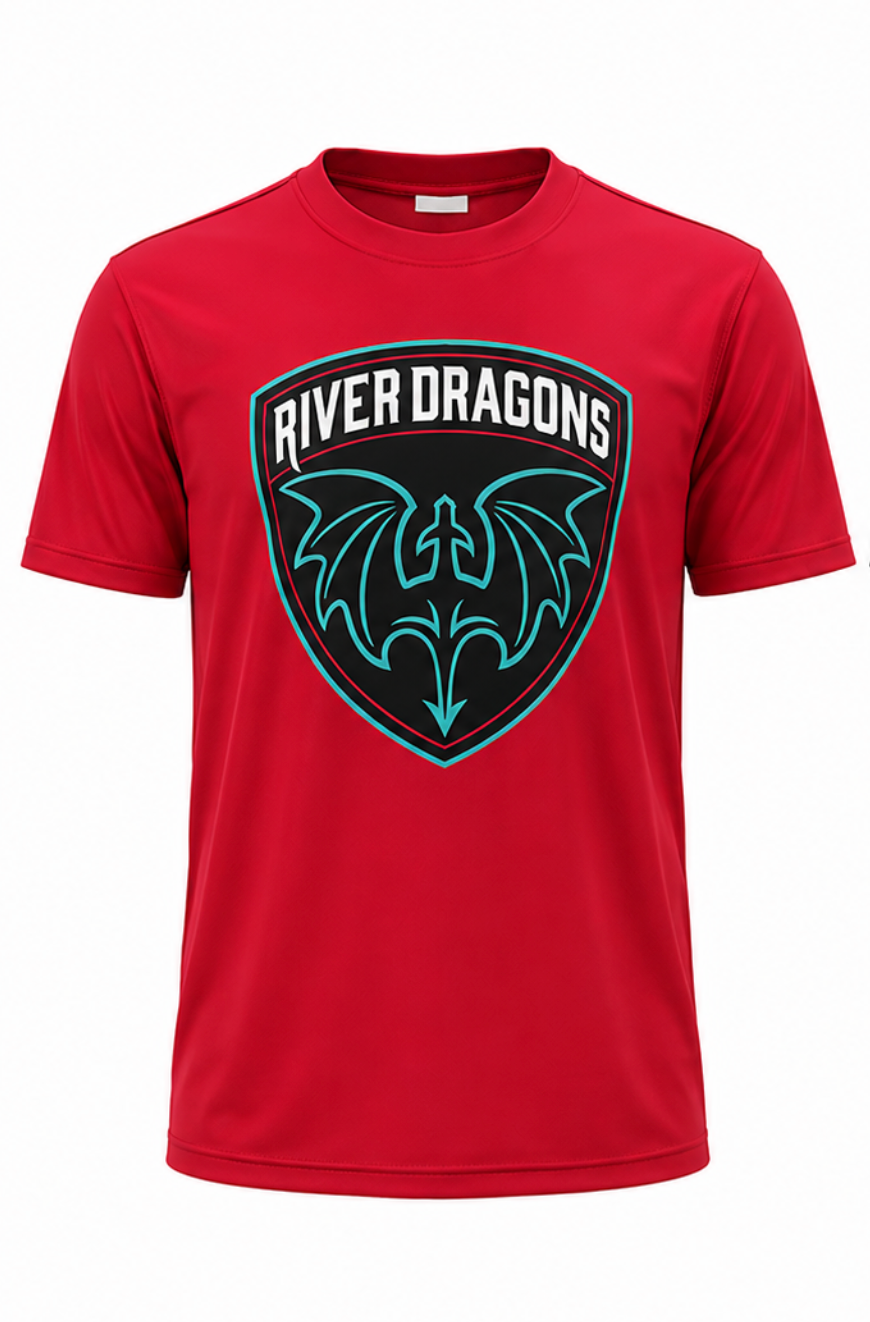 Youth Red Shield Short Sleeve
