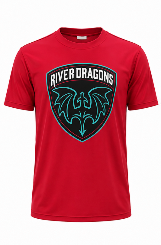 Youth Red Shield Short Sleeve