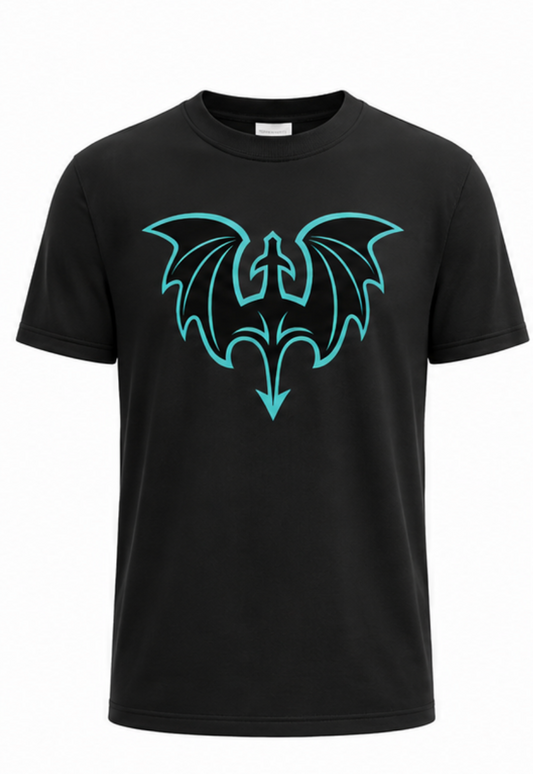 Youth Black Dragon Icon Short Sleeve