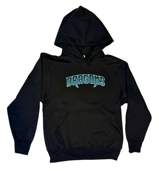 Youth Wordmark Hoodie SanMar