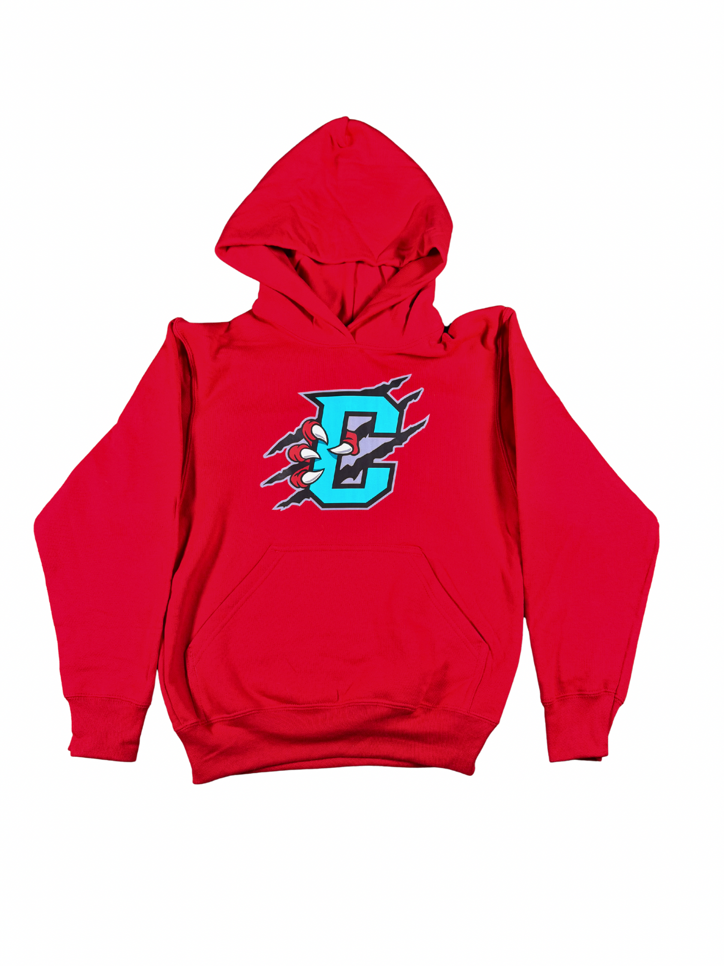 Youth Primary Logo Red Hoodie