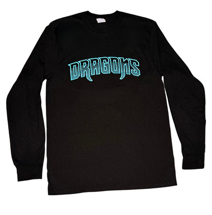 Dragons Wordmark Long Sleeve SanMar