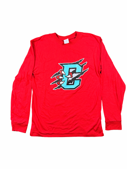 Main Logo Red Long Sleeve