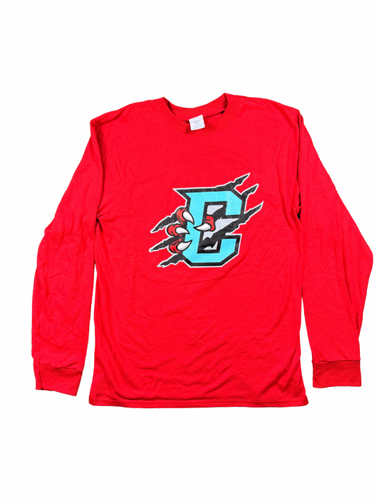Main Logo Red Long Sleeve