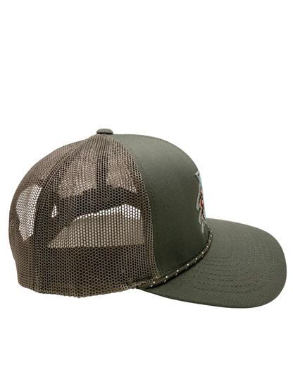 Grey Main Logo Rope Hat Augusta