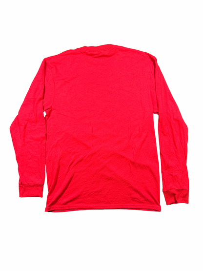 Main Logo Red Long Sleeve