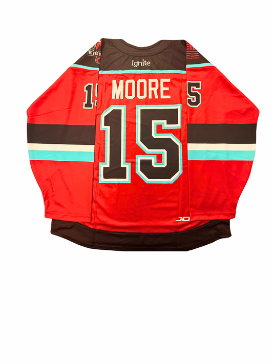 Replica 2025-26 Adult Red Jersey - Moore