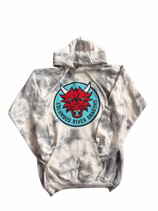 Dragon Seal Tie Dye Hoodie