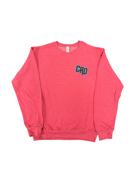 CRD Heather Red Crewneck